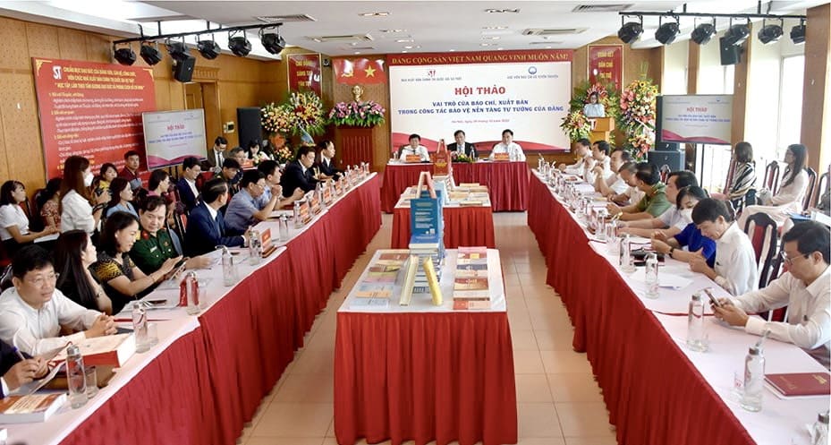 Hội thảo khoa học “Vai trò của báo chí, xuất bản trong công tác bảo vệ nền tảng tư tưởng của Đảng và đấu tranh phản bác các quan điểm sai trái, thù địch ở Việt Nam hiện nay”